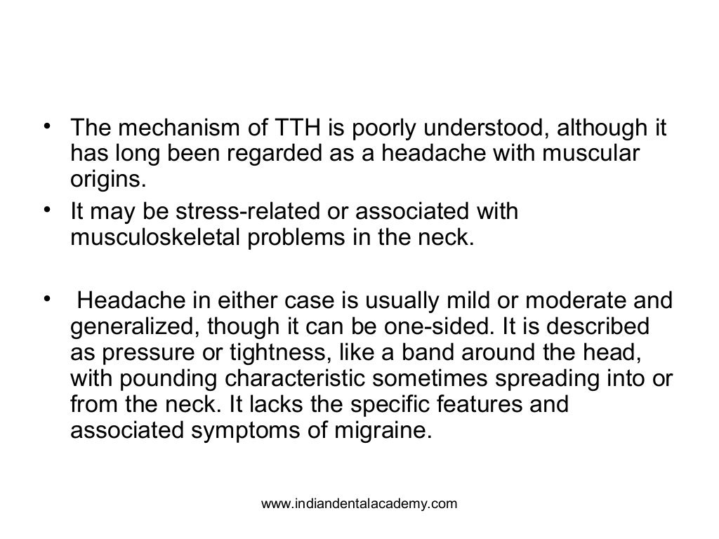 Headache / dental implant courses by Indian dental academy