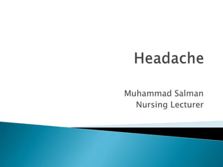 Muhammad Salman
Nursing Lecturer
 