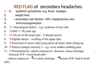 Head ache for psychiatry nursing students.pptx
