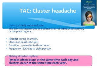Headache and associated emergencies | PPT