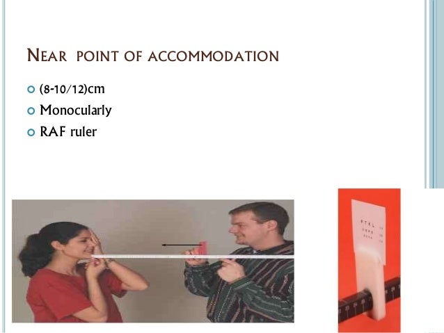 A Person With A Normal Near Point Headache evaluation..@Farhana.Islam