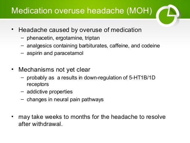 Medication Overuse Headache Detox headache hkl Medication Overuse Headache Detox headache hkl