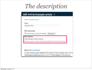 The description

Wednesday, January 15, 14

 