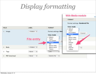 Display formatting

Wednesday, January 15, 14

 