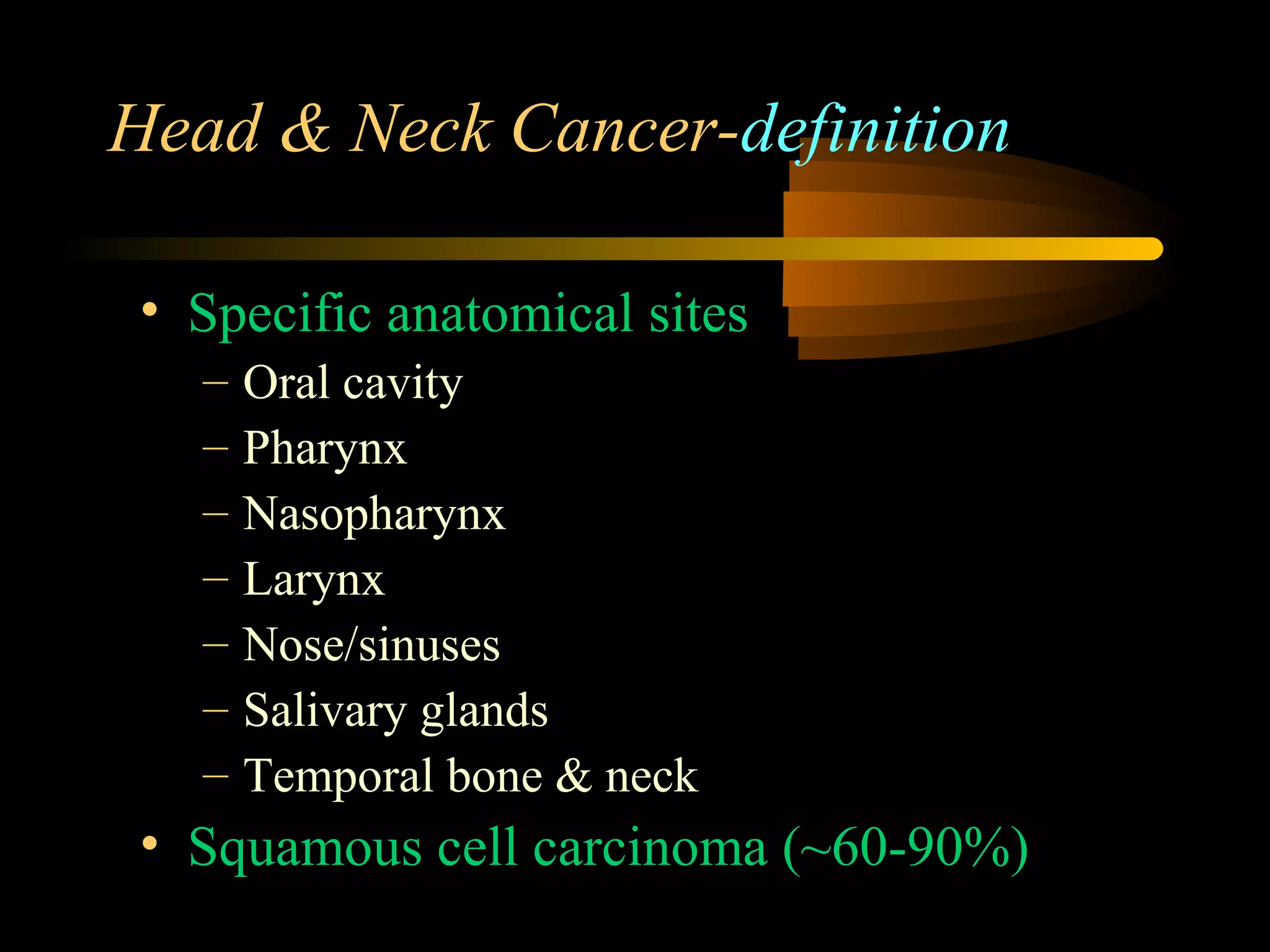 Head and neck cancer | PPT