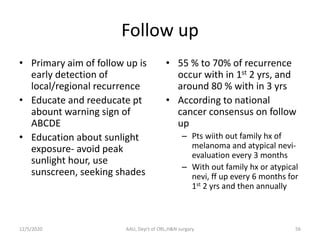 Head and neck melanoma | PPTX