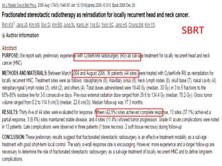 2/25/2018 45
SBRT
 
