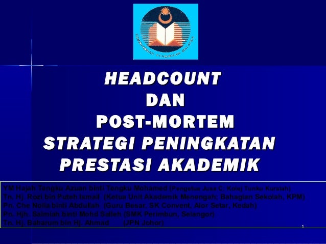 Asas Asas Memahami Headcount