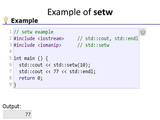 Header files of c++ unit 3 -topic 3 | PPTX