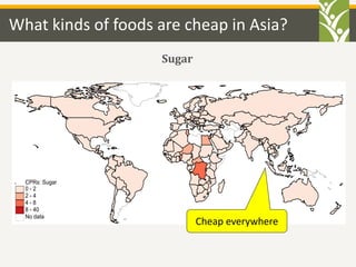 The Cost of Nutrition in Asia