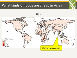 The Cost of Nutrition in Asia
