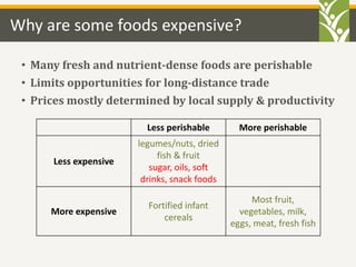 The Cost of Nutrition in Asia