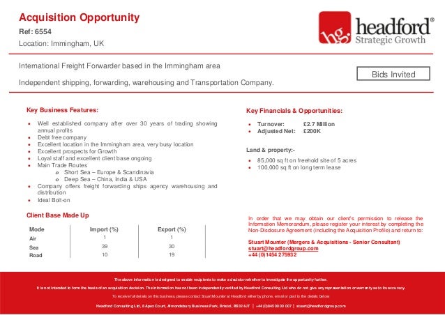 Business plan teaser sample image