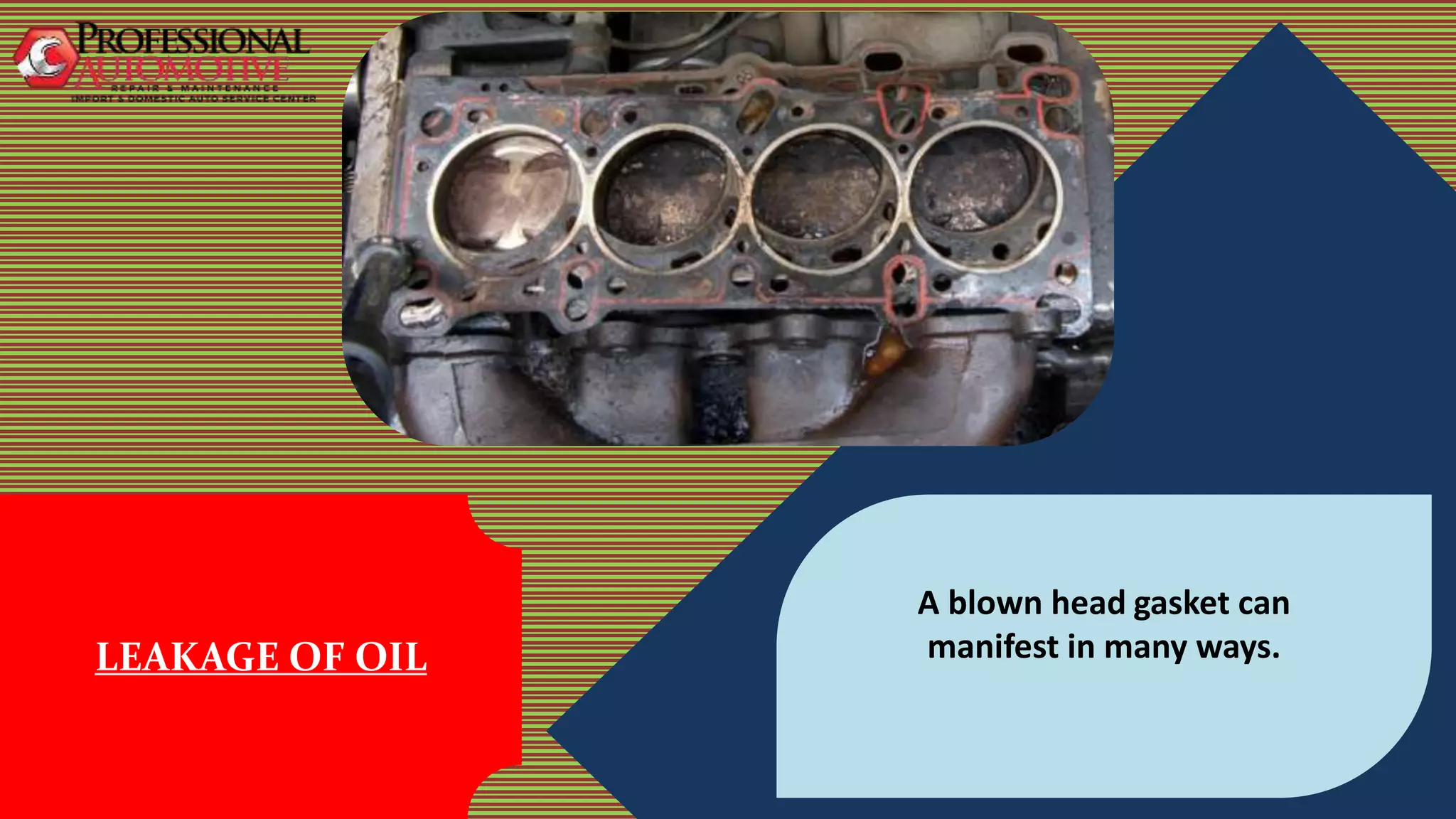 Head Gasket Issues in Subaru PPT