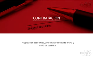 Proceso De Executive Search By Head Hunters Perú