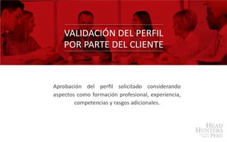 Proceso De Executive Search By Head Hunters Perú