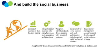 And build the social business

 