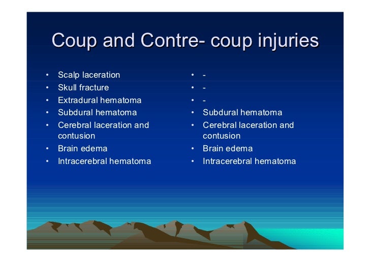 Head Injuries Prompt Diagnosis And Immediate Treatment