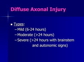 Comprehensive Overview of Head Injuries: Types, Mechanisms, and ...