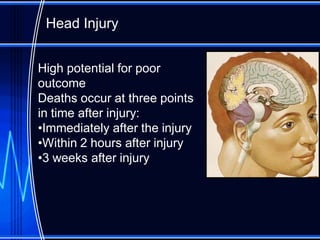 Skull Potential Injuries Head injury | PDF
