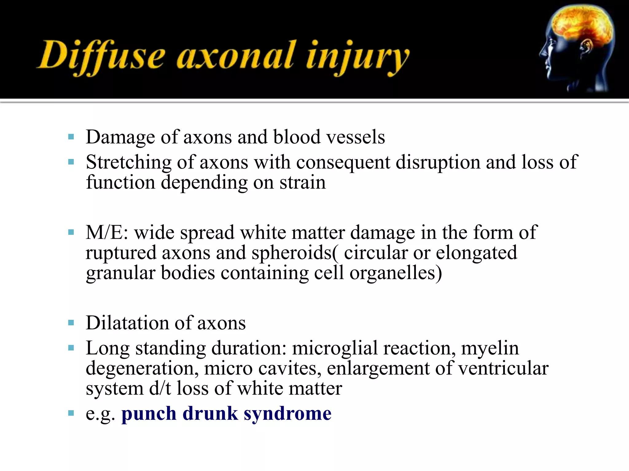 Body Function Damage Head injury- Medicolegal aspect | PPTX