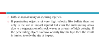 Head injury...Physiotherapy by Dr.Nidhi Vedawala | PPTX