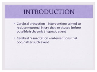 HEAD INJURY AND CEREBRAL PROTECTION IN ICU.ppt