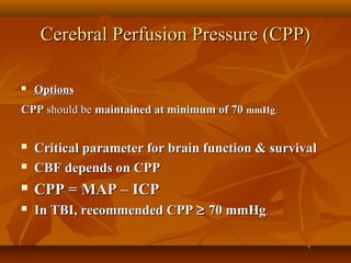 Head injury management | PPT