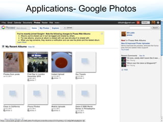 Applications- Google Photos 