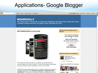 Applications- Google Blogger 