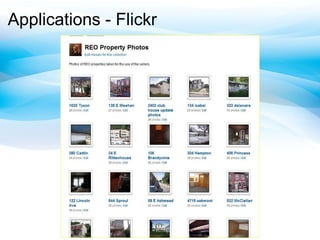 Applications - Flickr 
