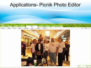 Applications- Picnik Photo Editor 