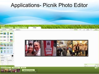 Applications- Picnik Photo Editor 