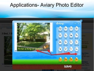 Applications- Aviary Photo Editor 