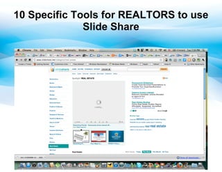 10 Specific Tools for REALTORS to use
              ݺߣ Share
 