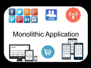Monolithic Application
 