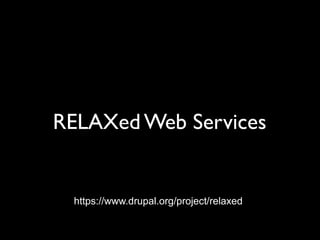 RELAXed Web Services
https://www.drupal.org/project/relaxed
 