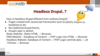 Headless Drupal | PPTX