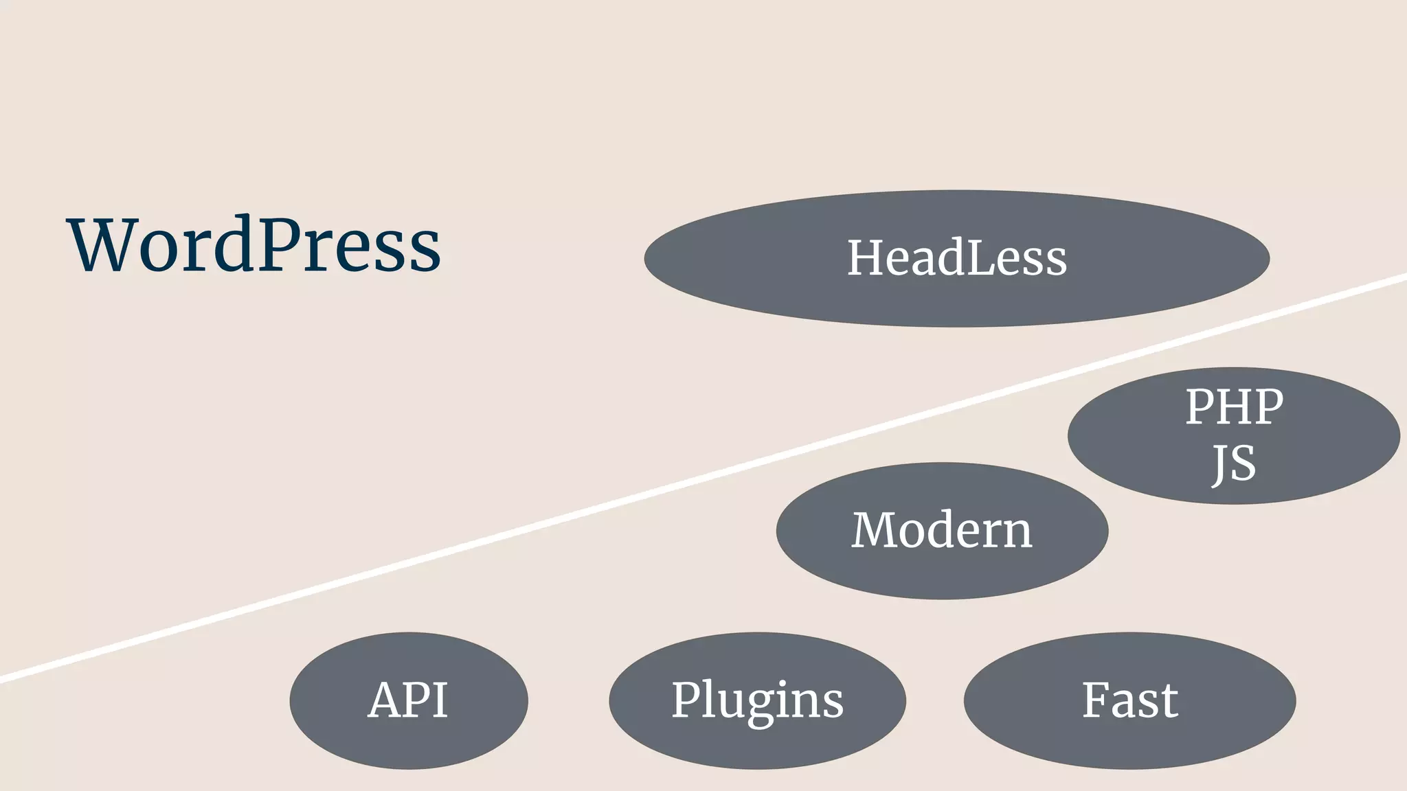 WordPress
API Plugins
Modern
Fast
PHP
JS
HeadLess
 