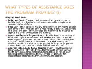 Head Start Program | PPTX