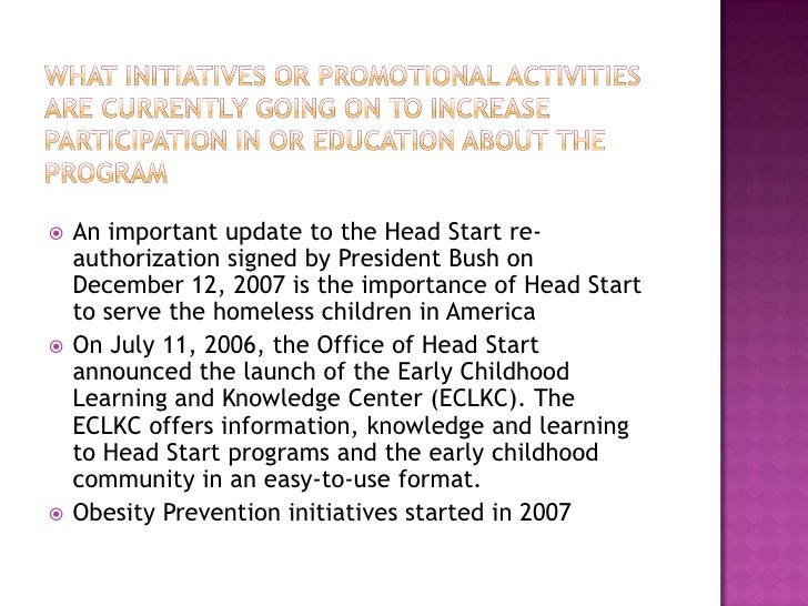 Head Start Program