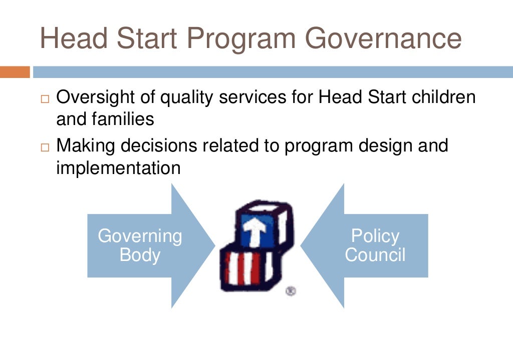 Head Start Program Governance Training 101