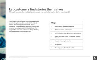 The power of brand storytelling [research] | PDF
