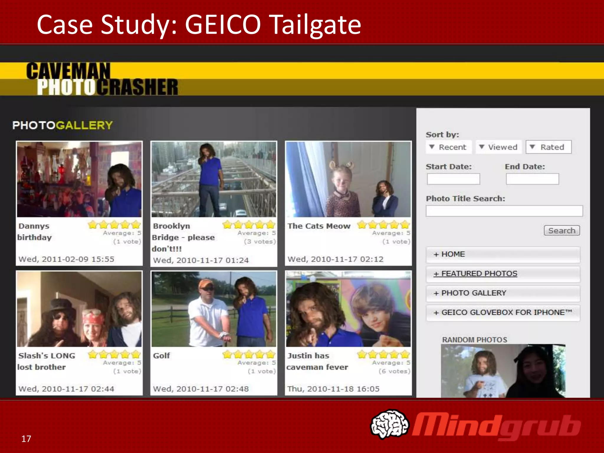 Case Study: GEICO Tailgate

17

 