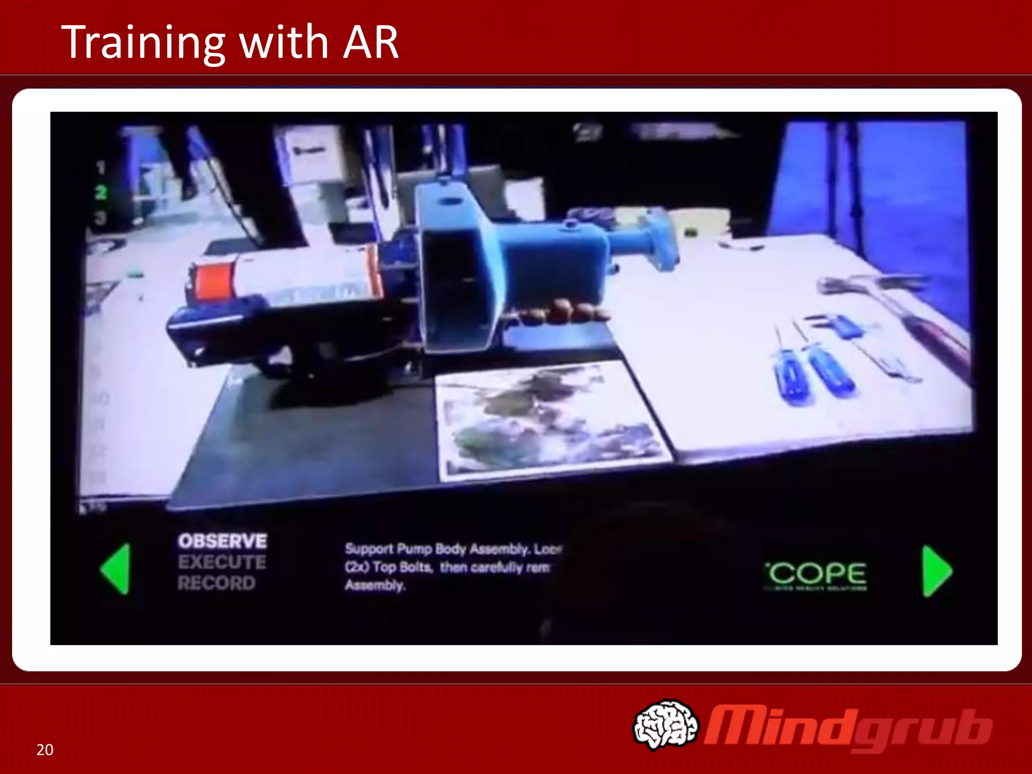 Training with AR

20

 