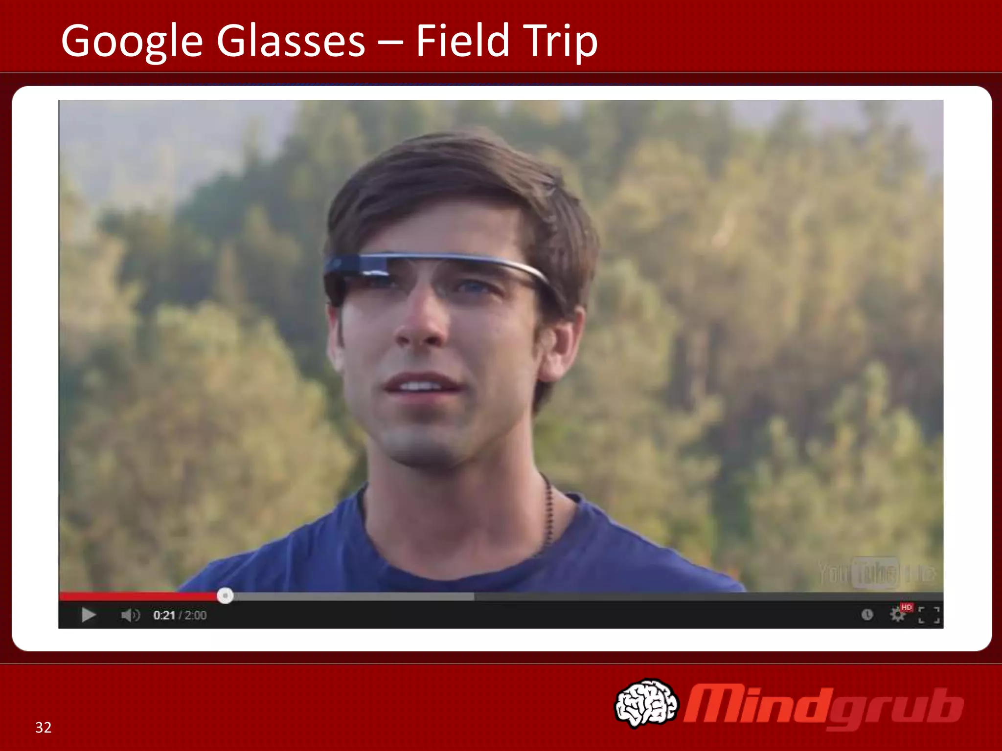 Google Glasses – Field Trip

32

 