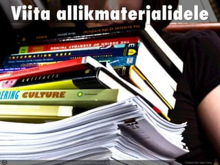 Photo by RLHyde - Creative Commons Attribution-ShareAlike License https://www.flickr.com/photos/36655009@N05 Created with Haiku Deck
 