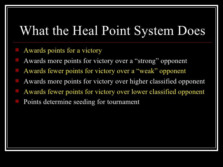 Heal Point Presentation