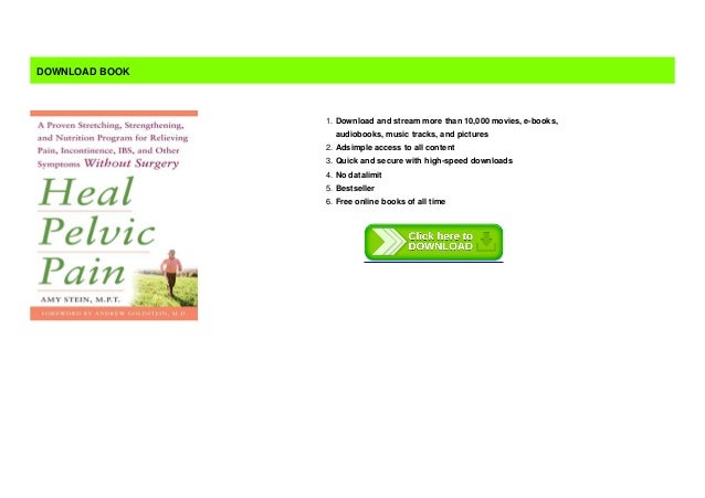 Pdf Heal Pelvic Pain A Proven Stretching Strengthening And Nutri