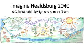 Imagine Healdsburg 2040
AIA Sustainable Design Assessment Team
 